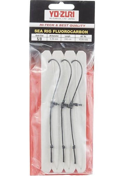 Sea Horse 026899 ̇ Y226-500 Rig Flurocarbon 28MM 245CM 5/0 fiyatları