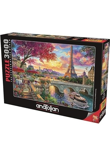 Puzzle - Pariste Bahar / 3000 Parça, #4919 fırsatları