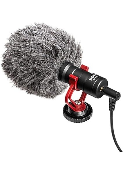 By-Mm1 Pilsiz Kamera Üstü Çift Mikrofon, Iphone, Android, Dslr Kamera Uyumlu fiyatları