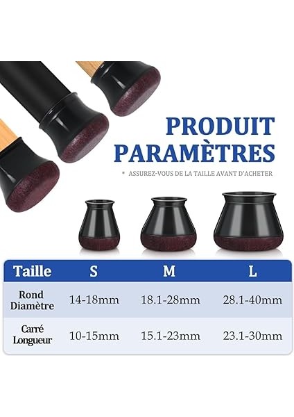 32 Adet Sandalye Ayağı Kapağı, Siyah, Silikon Sandalye Ayağı Koruyucusu, Yuvarlak, Sandalye Ayakları Için Koruyucu Kapak, Sandalye Için Keçe Kaydırıcı (Kalıp: 20,1 – 30 Mm) fiyatları