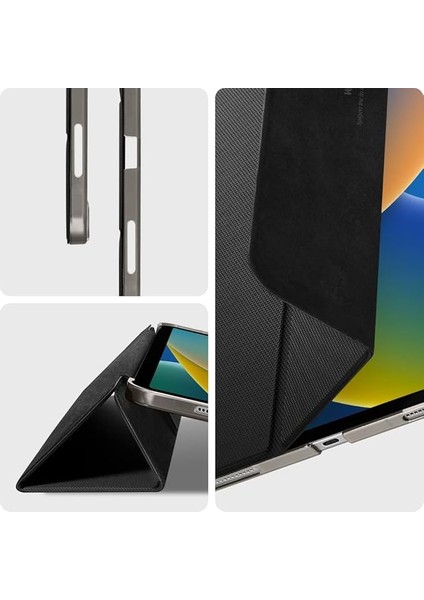 iPad Pro 11" (2022 / 2021) Kılıf Liquid Air Folio Black - ACS05466 fiyatları