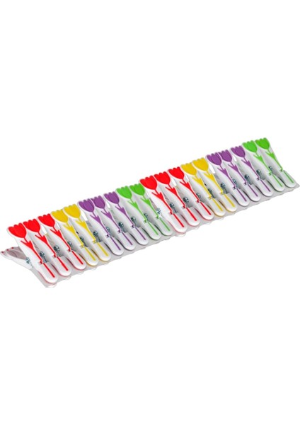 Elite Lale Desenli Silikon Mandal, Beyaz, 30 Adet indirimleri