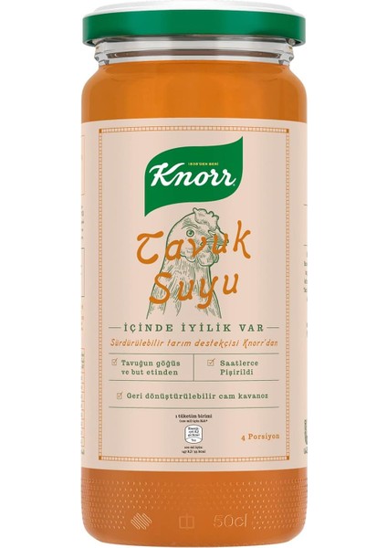 Tavuk Suyu 4 Porsiyon 480 ml