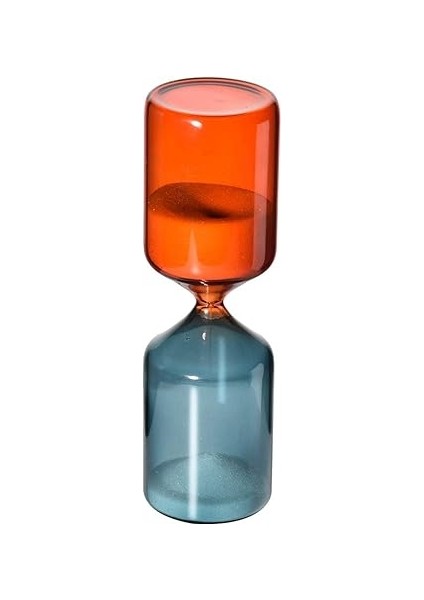 Kum Saati Cam Kum Saati Rustik Kum 15 30 Dakika Kum Saati Kum Zamanlayıcı Masa Süsü (Küçük 8 x 26 Cm) fiyatları