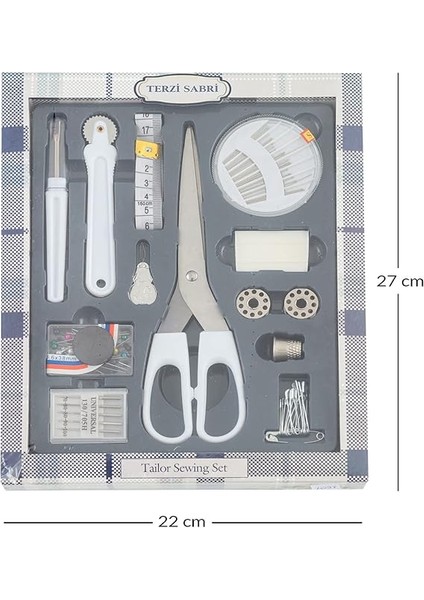 Sabri Dikiş Seti Gri modelleri