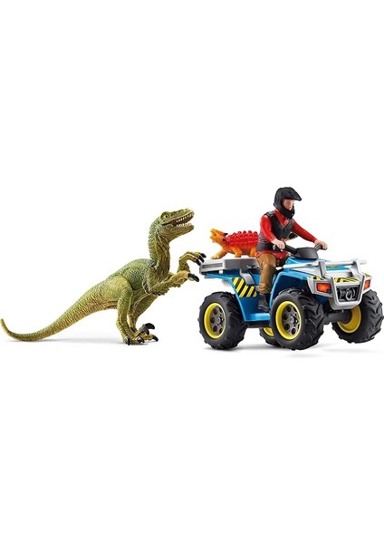 41466 Velociraptorden Kaçış Oyuncak Figürü, Çok Renkli