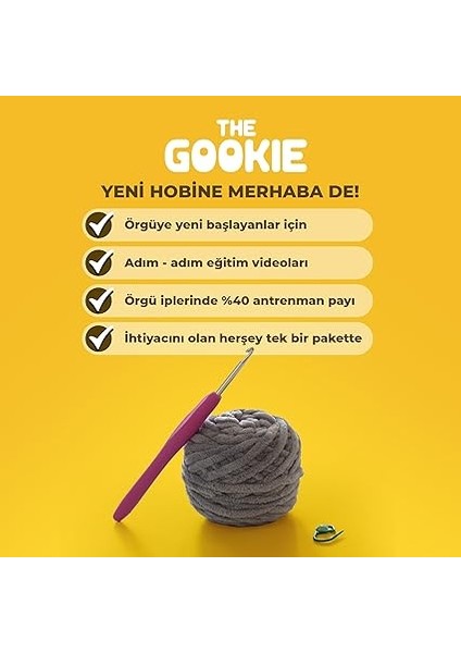 Hamster Amigurumi Tığ Kiti Örgü Seti indirimleri