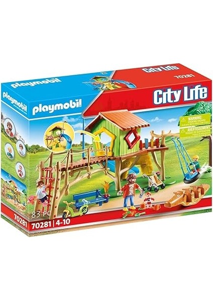 70281 Şehir Hayatı Ana Okulu Macera Oyun Alanı, Eğitici Oyuncak, Eğlenceli, Yaratıcı Rol Yapma, Oyun Seti, 4 Yaş ve Üzeri Çocuklar Için Uygundur modelleri