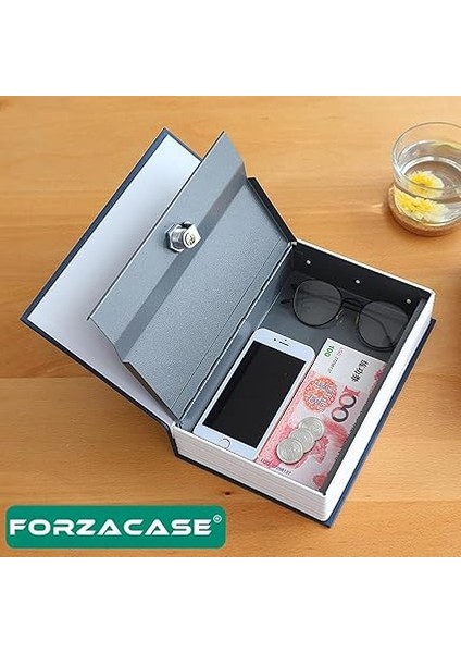 Kitap Görünümlü Gizli Kilitli Para Mücevher Takı Kasası - FC093 modelleri