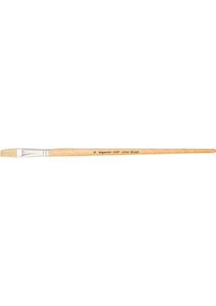 Pebeo 258 F/18 Yağlı Boya Fırçası Doğal Beyaz Kıl