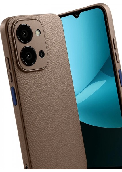 Xiaomi Redmi 15C 4g Thermax Silikon Kılıf - Kahverengi modelleri