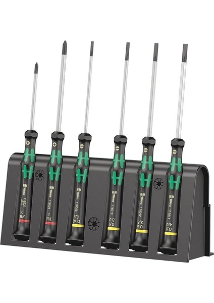 Elektronikçi Tornavida Seti 2035/6 B + Raf, 6 Parça, 05118152001