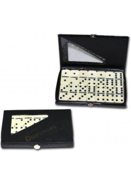 Oyun Aletleri Çanta Melamin Domino Masa Oyunu, 28 Taş Aile Oyunu, Dominoes Double Six