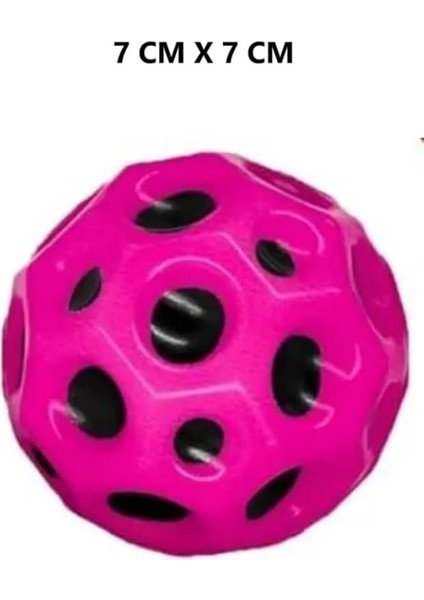 Ball (Yükseğe Zıplayan Top) - 7 cm - Süper Eğlenceli Uzay Topu - Space - Bouncy Ball - Mor fiyatları
