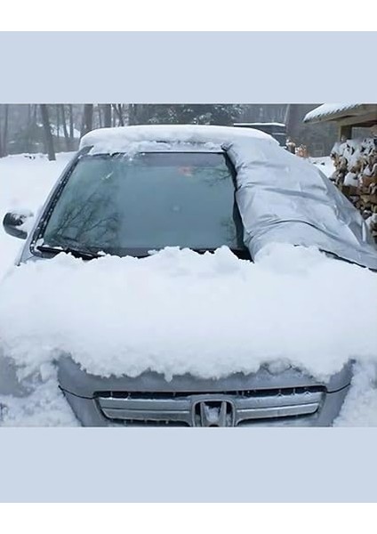 Buzlanma Önleyici Örtü Branda Araba Ön Cam Güneş Buz Kar Koruyucu Dış Branda Oto Ön Cam Koruyucu indirimleri