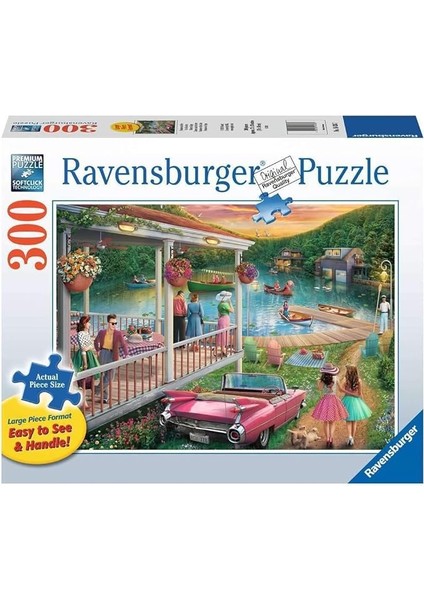 300 Parça Gölde Yaz Yapboz