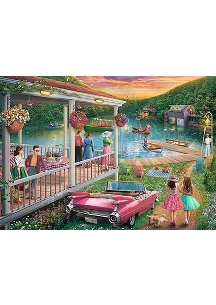 300 Parça Gölde Yaz Yapboz fiyatları