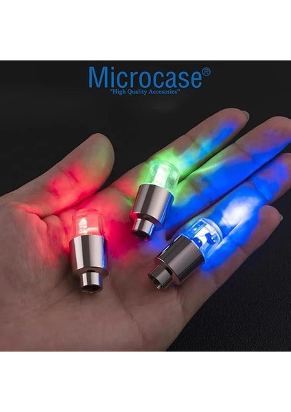 LED Işıklı Hareket Sensörlü Bisiklet Araba Motor Sibop Kapağı Lambası 2'li AL4508 fırsatları