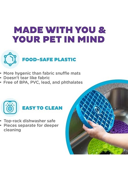 Hound Nina Ottosson Lickin' Layers – Köpekler Için Interaktif Zeka Oyuncağı – Daha Yavaş Yeme Hızı Için fırsatları