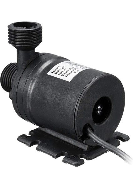 Ultra Sessiz Mini Dc 12V Kaldırma 5m 800L / H Fırçasız Motor Dalgıç Su Pompası indirimleri