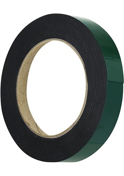 Taraflı Köpük Bant Eva Montaj Bandı 18 mm x 10 Metre, Yeşil/siyah fiyatları