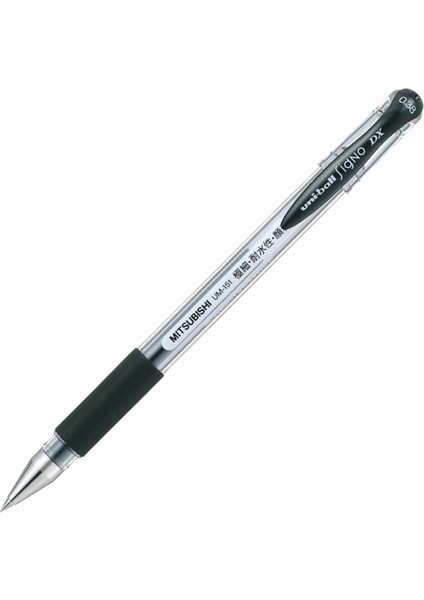 Uni-Ball UM-151 Siyah Signo Dx 0.38 Kalem