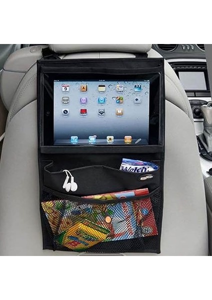Koltuk Arkası Tablet Telefon Tutucu Eşya Düzenleyici Organizer Kılıf Oto Araç Içi Aksesuar Koruyucu Kılıfı Arac Aksesuari Otomobil Aksesuarları Çantası Stand Şeffaf fiyatları