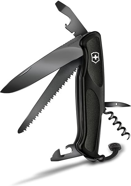 ​ 0.9563.C31P Ranger Grip 55 Onyx Siyah Çakı modelleri