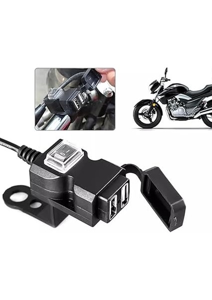USB Şarj Çift Port 12V Su Geçirmez modelleri