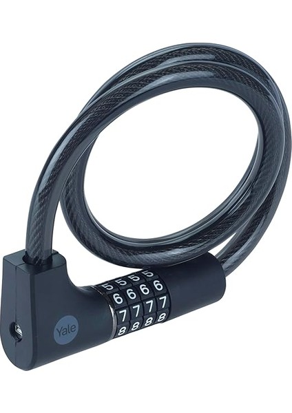 Essential Güvenlikli Şifreli ve Anahtarlı Kablolu Kilit, YCC0/12/100/2, 140 Mm, Örgü Çelik, 4 Haneli Kod, 2 Anahtar, Tuzlu Su Püskürtme Testinde 96 Saat Dayanıklılık, Bisiklete Monte Edilebilir fiyatları