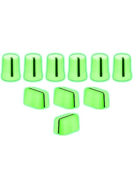 Techtools Chroma Caps Lite Pack (Luna Glow) | Chroma Caps Lite Paketi: 6x Super Knobs, 3x Fader Pro, 1x Magvel Fader Pro