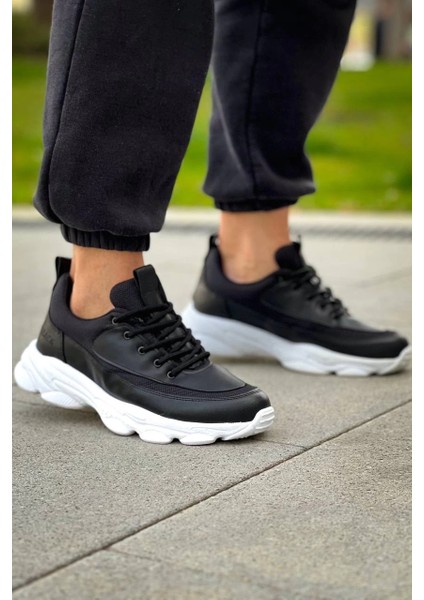 KB-707 Kuback Siyah Cilt Yüksek Taban Bağcıklı Günlük Erkek Ayakkabı fiyatları