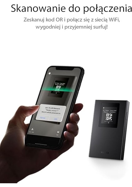 Mf6 LCD Ekranlı Mobil Wlan Yönlendirici, Wi-Fi 6 Taşınabilir Hotspot, 2100 Mah Pil, Usb-C Bağlantı Noktası, Tak ve Çalıştır, Wpa3, 4g Modem, Mifi, (Sim Kart Takılabilir) fırsatları