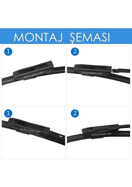 Muz Silecek Takımı Renault Symbol 2016-2020 ile Uyumlu modelleri