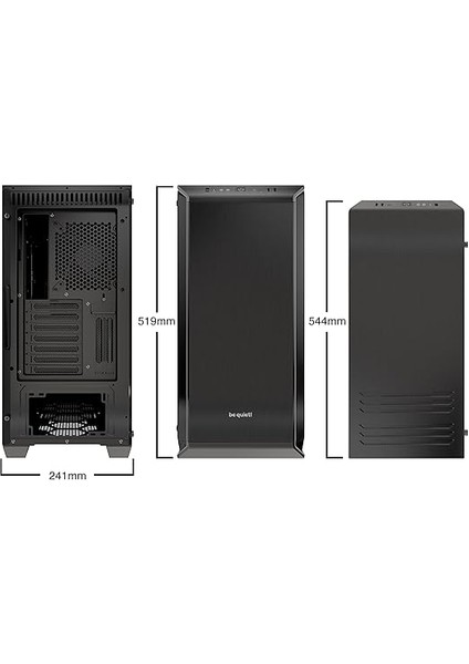 Quiet! Dark Base 700 Window Highend Pc Gövde LED Aydınlatma BGW23 fiyatları