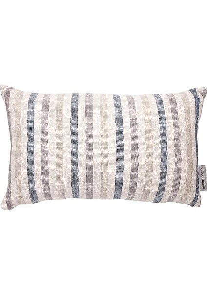 Concept Alba Striped Kırlent Lacivert 30X50