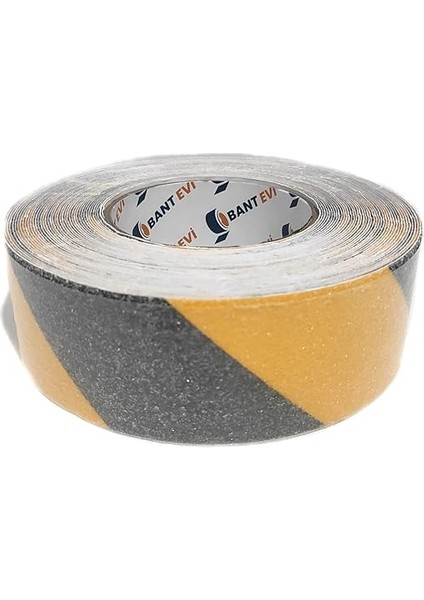 Evi Merdiven Kaydırmaz Bant Sarı-Siyah Iç ve Dış Zemin Yapışkanlı Kaymaz Bant (50MM x 15MT) fiyatları
