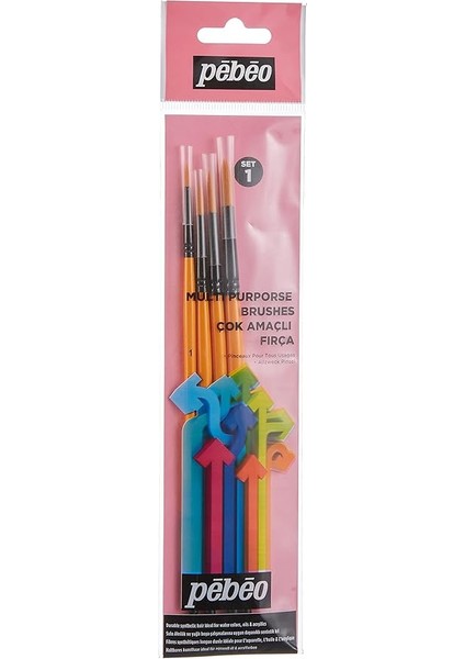 4'lü Suluboya Fırça Seti 1 fırsatları