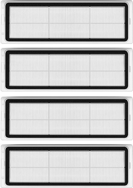 Robot Vacuum Mop S10 PLUS,S10+/,X10 PLUS,X10+/X20+X20 Plus 4 Adet Hepa Filtre