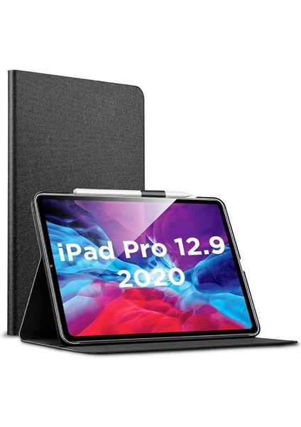 iPad Pro 12.9 2020 Kılıf-Simplicity Holder-Black