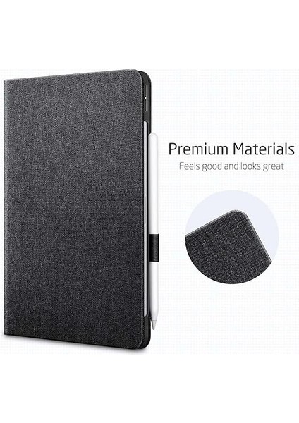 iPad Pro 12.9 2020 Kılıf-Simplicity Holder-Black fırsatları