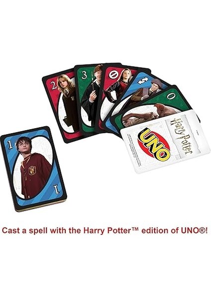 Games Uno Harry Potter™ Unoò Harry Potter™ Kart Oyunu, Film Temalı 112 Kartlık Deste, 7 Yaş ve Üzeri Için FNC42 modelleri