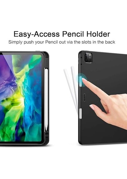 iPad Pro 11 2020 Kılıf-Rebound Pencil-Black fırsatları