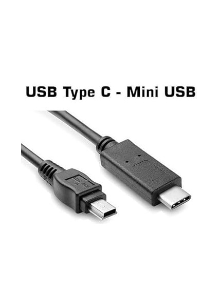 cm Typec Mini USB Kablo Typec 5 Pin Kablo Mini USB Type-C Kablo fiyatları