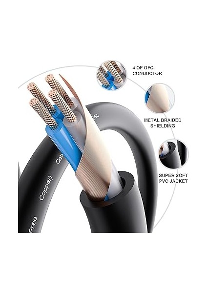 3-Pin Dengeli Xlr Mikrofon Kablosu Erkekten Dişiye, Ofc Tel, Hoparlör Sistemleri, Radyo Istasyonu ve Daha Fazla Xlr-Blfm-S Için Uygun Dengeli Xlr Kablo (10 Ücret, 2 Paket) modelleri