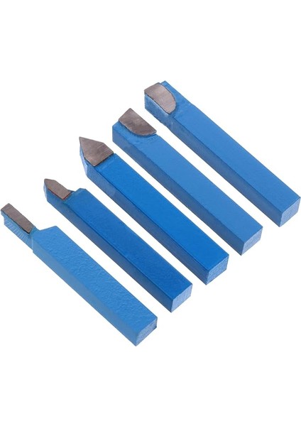 Takım Seti 5 Adet Torna Torna Aletleri Mini Torna Için Tungsten Çelik Kesiciler