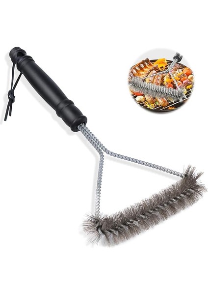 Mangal Fırçası, Izgara Temizleme Fırçası, Paslanmaz Çelik, Ekstra Uzun Mangal Temizleme Fırçası, Gazlı Izgara Için Barbekü Izgara Temizleme Fırçası, Isı Yalıtımı, Tel Fırça, Izgara Için Mangal