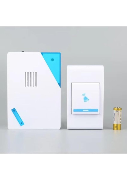 Kumandalı Kablosuz Wıreless Kapı Zili 32 Melodili Kapi Zili 100 Metre