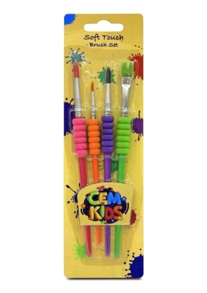 Cem Kıds Ck-Bs-47 Blisterli Fırça Seti