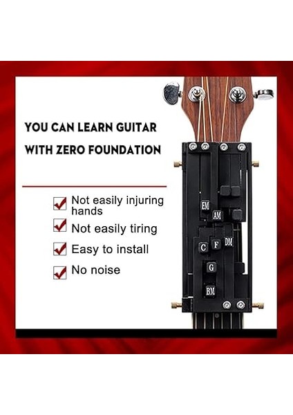 Gitar Akorları Eğitmeni, Gitar Akor Presi, Gitar Destekli Alet Öğrenme Sistemi, Gitar Grafiği Öğretim Uygulaması Gitar Öğrenme Yardımı Aracı Aksesuarları Yeni Başlayanlar Için Hediyeler (Temel Akor) indirimleri